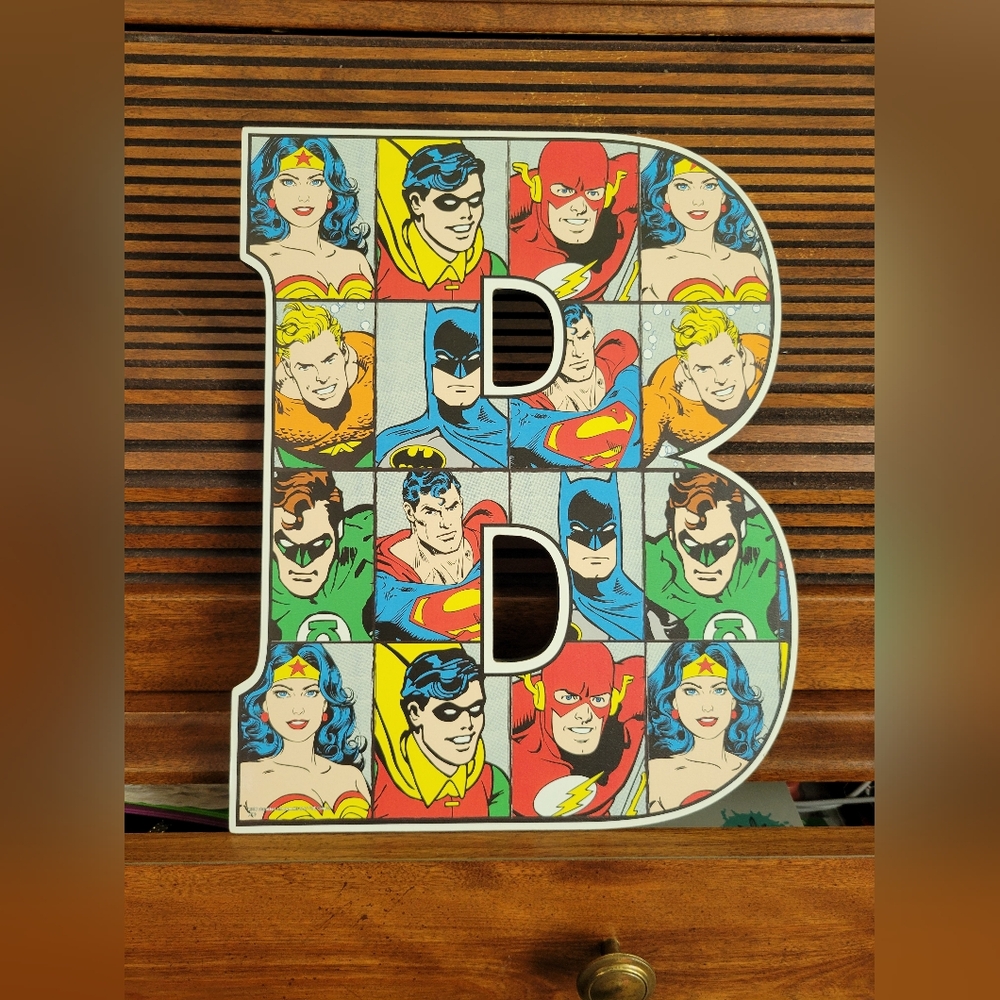 Letter B Wall Plaque